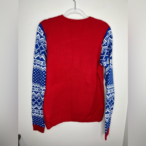 New! NWT. Christmas party/ugly sweater, deer, Camo, holiday festive! Medium. - Picture 5 of 6